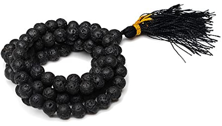 Wonder Care - Holy Beads Natural Original Necklace Semi-Precious Gemstone Mala for Rosary Mala Healing Spiritually Energized Religious & Meditation Mala
