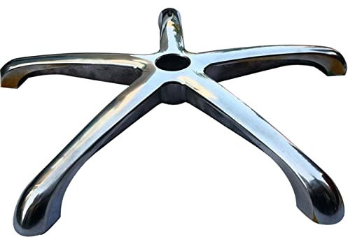 Chiwanji Aluminum Alloy Universal Swivel Gaming Chair Base for Heavy Duty Computer & Gaming Chairs