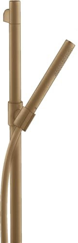 hansgrohe AXOR Starck Brauseset 0,90m, mit Stabhandbrause 1jet, 27983140, Farbe: Brushed Bronze
