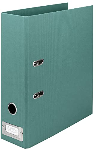 Rössler Papier 1317452388 - S.O.H.O. Ordner DIN A4 mit Einsteckschild, Rückenbreite 80 mm, Opal, 1 Stück