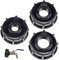 Set di 3 accessori per tappo serbatoio IBC da 1/3/4/1/2 pollici - ventilazione, filettatura fine, adattatore Storz e altro - per contenitori IBC, Adatto per serbatoio dell'acqua da 1000 litri