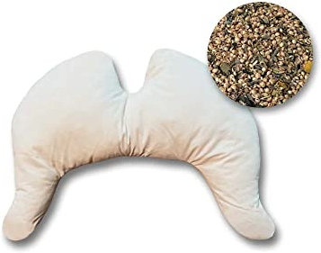 MeroWings Coussin intérieur Relax Travel - Coussin pour herbes aromatiques avec coques de millet