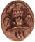 Butzon & Bercker Kleiner Begleiter aus Bronze – Du bist so wunderbar einzigartig. Handschmeichler-Bronzeengel mit Krone, Glücksbringer und Schutzsymbol; Maße 4 x 3,5 x 1,6 cm