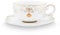 Pip Studio Royal Winter White Espressotasse mit Untertasse 125ml
