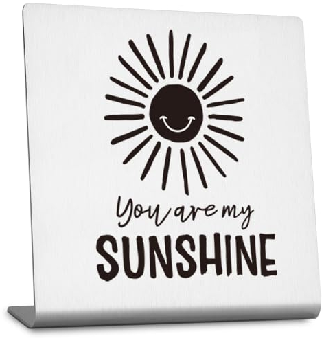 You are My Sunshine Geschenke für Frauen, inspirierendes Schild, Schreibtischdekoration, Geschenke für Kollegen, Cheer, Freund, Schwester, Bestie, Gute Besserung, Geschenke für beste Freundin,