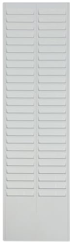 NUOBESTY Porte-cartes de présence lourd pour employés - Support mural pour cartes de présence - Matériau de luxe - Porte-cartes de perforation - Fournitures d'entrepôt