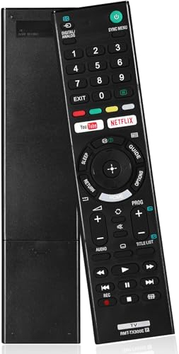 RMT-TX300E Replacement Remote Control for Sony Bravia TV LED LCD TV with Netflix/YouTube buttons