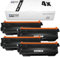 Eurotone HP 89A (CF289Y) mit Chip kompatibel für - HP M507dn, M507x, M528z, M528f,Laserjet Enterprise M528dn, Managed E52645c, Managed E52645dn Drucker (4er Pack Schwarz)
