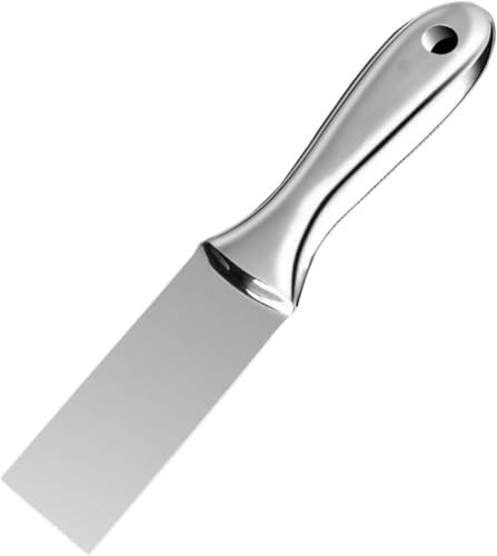 Raschietto in acciaio inox coltello spackle coltello per cartongesso finitura intonaco raschiatura carta da parati stucco coltello flessibile in acciaio inossidabile