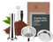 FOVNOT Edelstahl Kaffee Kapseln, Mehrweg Espresso Kapseln für K Fee Pads Nachfüllbare Kaffee Kapsel Filter mit 30 mm Tamper und 1 Löffel 1 Bürste