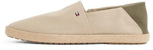 Tommy Hilfiger Espadrille Core Textile Slipper Blau