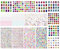 Sularpek 2126 Piezas Brillantes para La Cara, Pegatinas Festival Colores Variados y Formas, Diamantes Imitación para Manualidades, Maquillaje, Uñas