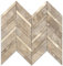 Yipscazo 10 Sheets Herringbone Stick on Tiles,Beige Stone Mixed Metal Gold Splashback for Kitchen Wall, Waterproof Self Adhesive Wall Tiles for Bathroom