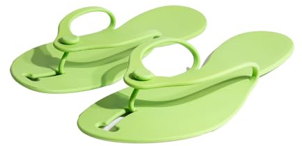 yowalk CLEVER Infradito Uomo Donna Richiudibili Ciabatte Piscina Donna Uomo Termoplastica Per Sportivi (Verde, Sistema Taglie Calzature EU, Adulto, Numero (range), Media, 39, 41)