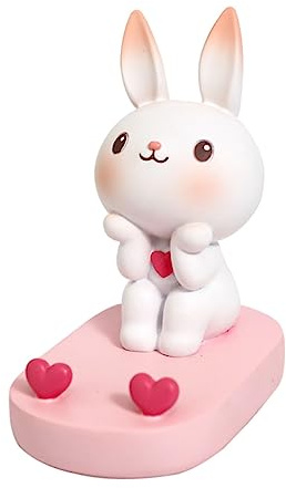 NUOBESTY Porte Téléphone Forme de Support de Bureau Kawaii Décoration de Table Unique et Stabilité pour Smartphone