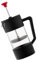 LABRIMP Cafetera de Prensa Francesa Inoxidable Tetera de Vidrio 1 de Usar para Café y Portátil y Ligera Accesorio para Hogar y Oficina