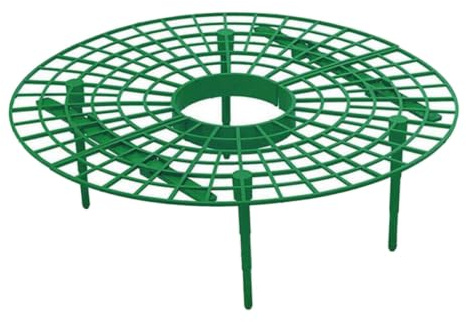 YARNOW 2 Soporte Verde de Plástico Trepadoras Piezas Plantas para Fresas | Mantiene Frutos Lejos del Suelo, Práctico y Conveniente, Uso Público y Jardinería, Estilo Profesional