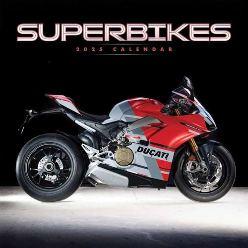Superbikes Wiro Wall Calendar 2025