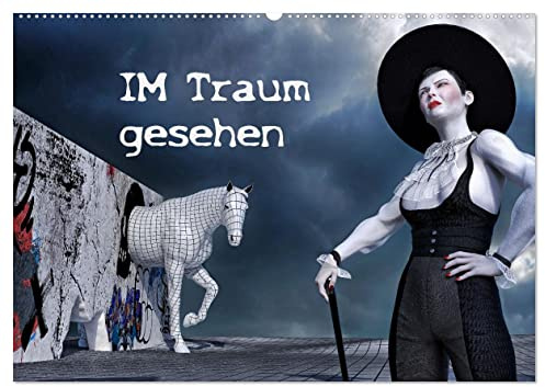 Im Traum gesehen (Wandkalender 2026 DIN A2 quer), CALVENDO Monatskalender: Eine surreale Welt der Träume (CALVENDO Kunst)