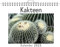 Kakteen - (Wandkalender 2025, Kalender DIN A4 quer, Monatskalender im Querformat mit Kalendarium, das perfekte Geschenk)