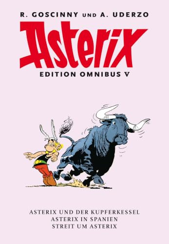 Asterix Edition Omnibus V: Die Werkausgabe mit Leinenrücken. Asterix und der Kupferkessel - Asterix in Spanien - Streit um Asterix