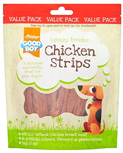 Good Boy Chicken Strips, 250g