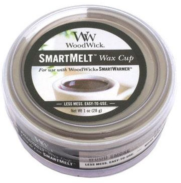 Woodwick Holz Smoke smartmelt Wachs Tasse