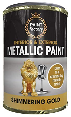 Paint Factory Metallic oil Paint Shimmering Gold 300ml