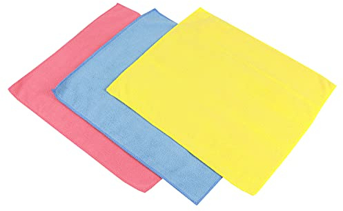 APA 19972 Mikrofasertuch Auto Reinigungstücher Set, 3-teilig, 40x35 cm
