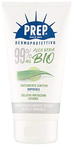 PREP, Beruhigendes Gel Aloe Vera 99% After Sonne, sofortige Entlastung, beruhigend, mit Aloe Vera, 150 ml
