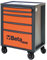 Beta RSC24/5-R - Cassettiera porta attrezzi con 5 cassetti
