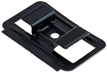 Profilholzkralle 10 x 7 x 8,5 mm | Paneelklammer | Nut-Nut | schwarz beschichtet | 500 Stück | inkl. Schrauben