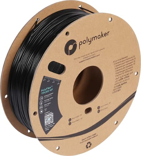 Polymaker PolyFlex TPU-95A High Speed Schwarz - 1,75mm - 1kg