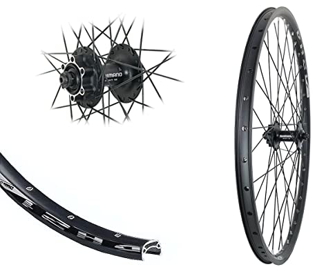 Vorderrad 27,5 Zoll 21-584 Disc DH21 Shimano M475 Scheibenbremse 6 Loch schwarz