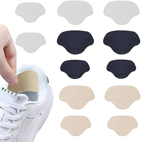 Selbstklebend Schuh Ferse Patch, schuhe ferse reparatur patch Sneaker Reparatur Patch Selbstklebend Schuh Ferse Patch Schuhloch Verhinderungs Patch, groß und klein 12 Stück