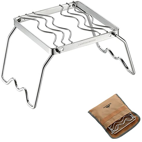 CAMPINGMOON Tragbarer Lagerfeuer Grill MS-1001