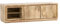 Woodkings® TV-Bank Blackdale aus hellem Mangoholz Lowboard TV-Unterschrank rustikal Massivholz Holz TV-Möbel