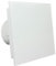 VENTS SHIELD 100 mm Bathroom Extractor Fan with Pull Cord Switch and Timer with 4’’ Modern Stylish White Cover for Silent Home Ventilation Timed Humidity Mould Vapour Prevention