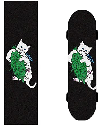 duoyif Skateboard Griptape Grip-Tape für Skateboards Longboard Grip Tape Skateboard Griffband Scooter Griptape - Anti-Air-Bubble Wasserdicht Rutschfest Verschleißfest 84 x 23 cm