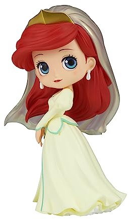 Banpresto Q Posket Ariel Die kleine Meerjungfrau, Royal Style, Disney Characters (Ver.B), 14 cm, Mehrfarbig BP88188
