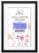 Z&Q Black Picture Frame with White Mount 70x100cm (60x90cm) Print Wall Poster Frame - Portrait and Horizontal Wall Hooks Photo Frame for Display Pictures-Jigsaw Puzzle-Art Work