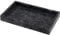 ZOENHOU Bandeja de Piedra de Mármol Natural 30 x 20 cm, Rectangular de Baño Gris Ondulado, Almacenamiento para Tanque de Inodoro, Soporte Decorativo para Mesa de Café, Encimera