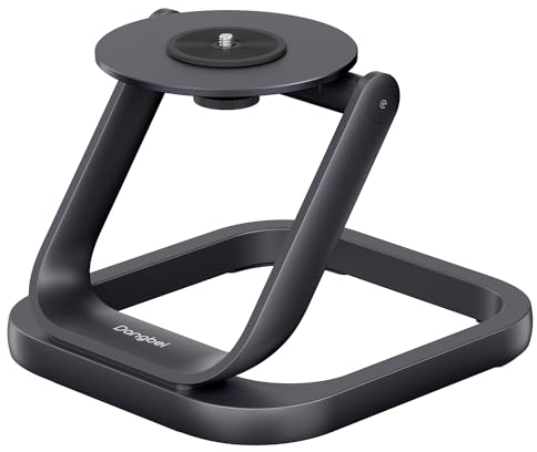 Dangbei Projector Stand for Atom (ASIN:B0CL4G35WJ), 360° Rotation Tilt for Perfect Viewing Angle, Compact and Stylish Projector Desktop Mount with Easy Setup, 23.2 x 20.6 x 5.6 cm, 1.21 kg