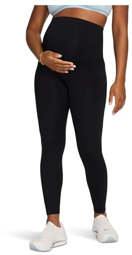 Nike (M One 7/8-Leggings mit hohem Bund und Taschen für Damen (Schwangere und Mütter), FN4288