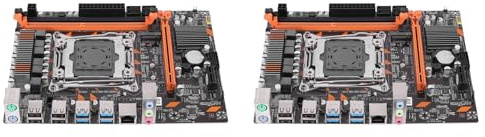 VENOAL 2 x X99 Motherboard LGA2011-3 DDR4 Dual Channel Support 2X32G für E5-2650 E5-2667 E5-2678 E5-2680 E5-2690 V3 CPU