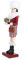 MAGICLULU Weihnachtseinkäufe Nussknacker Figuren Mini-Hölzerne Frau Nussknacker Kuchen Weibliche Käufer Urlaub Nussknacker Holz Weihnachten Soldat Figuren