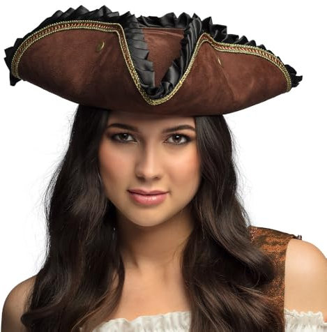 Boland - Cowboyhut, Kopfbedeckung, Accessoire für Western Kostüme, Zubehör für Festival, Karneval oder Mottoparty