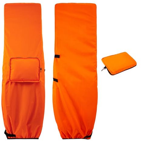 Golftaschen,Golf Bag-Reiseschutzhülle - Hochwertiger, Wasserdichter Schutz für Golfschläger, Strapazierfähige Golfbag-Schlägerhüllen - Universelle Passform, Leicht Zugängliches Design (Orange)