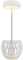 GLOBO LIGHTING Tischlampe Tischleuchte Nachttischleuchte LED Touchdimmer Edelstahl Glas H 28 cm