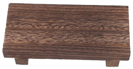 Abaodam Holzregalständer Anzeige und Badezimmer für Rustikaler Wohnzimmer von Multifunktionaler Stabiler Holzsockel zur Klassischer Landhausstil Blumentöpfen und Seifen